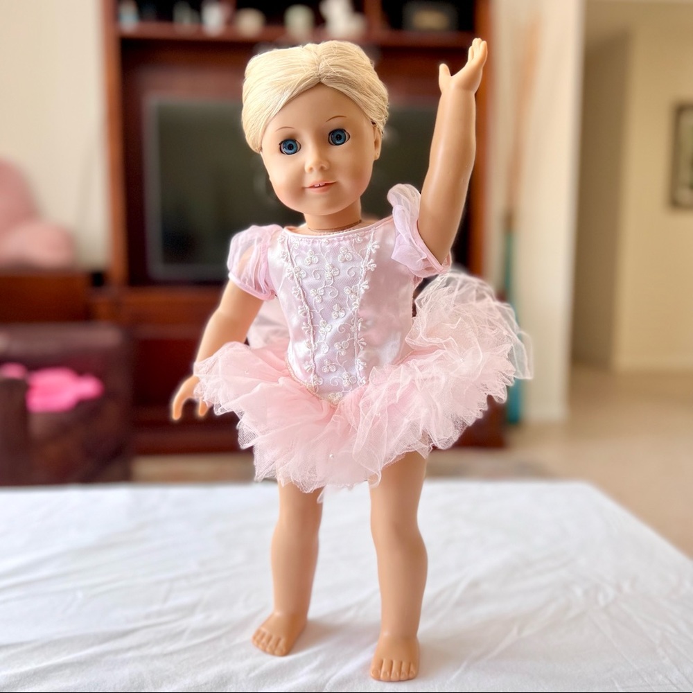 💕VINTAGE Pleasant Company-American Girl BALLET DRESS 1997💕